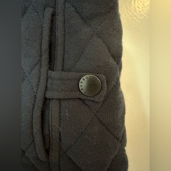 Barbour Women's Quilted Vest Navy Blue, Full Zip, Pockets, Size 12 - Picture 6 of 10